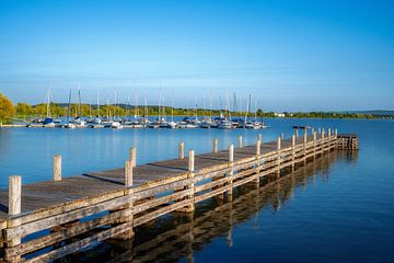 Zeilboot haven aan de Altmühlsee