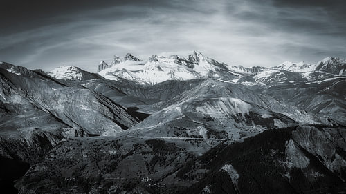 Die Alpen und Belledonne
