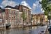 Gracht in Leiden van Jan Kranendonk