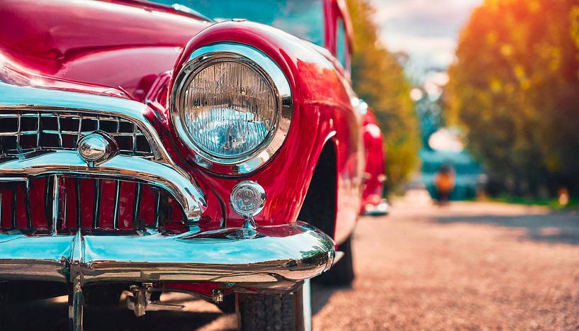 Oldtimers in het landschap van Mustafa Kurnaz