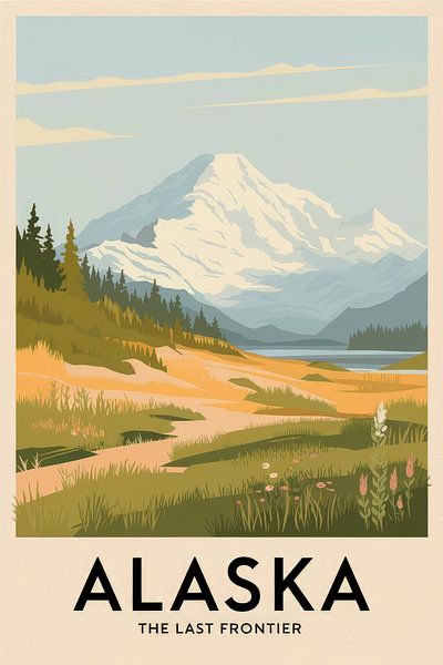Alaska by Poster Art Shop