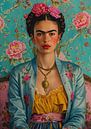 Frida Poster - Frida Art Print by Niklas Maximilian thumbnail
