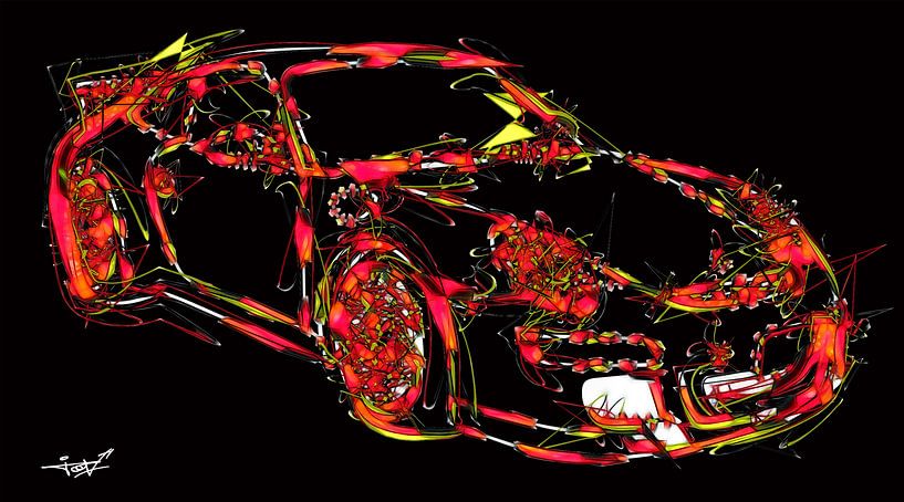 Galactic Porsche by Christophe Schircker TOV