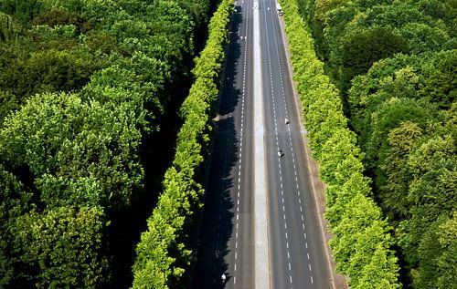 Uitzicht op Strasse des 17 Juni