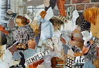 Scandinavische Inspiratie recycling collage