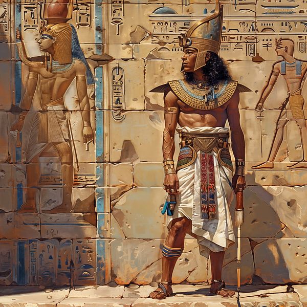 Egyptian warrior by Black Coffee