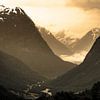 Norwegen Berge von Marc Hollenberg