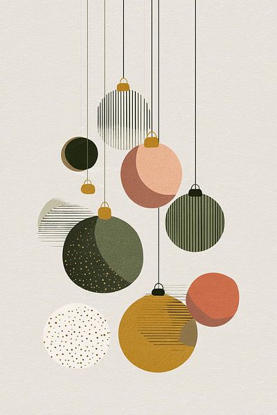 Elegant Hanging Ornaments by Mosaic Dialogue