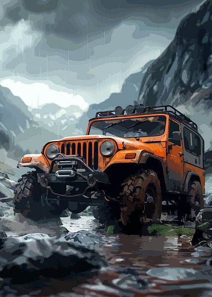 offroad car by Lae