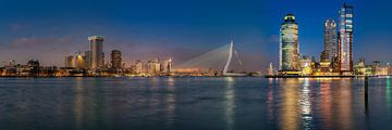 Rotterdam Skyline van Bob de Bruin