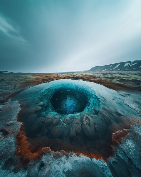 Magisches Wasser von fernlichtsicht