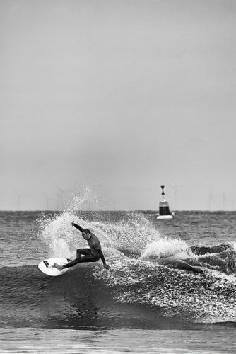 Surfer in Scheveningen