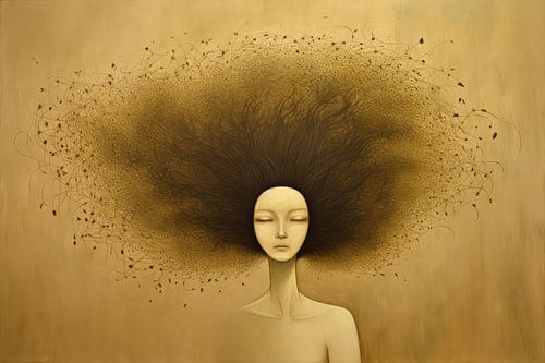 Vrouw surrealistisch 4