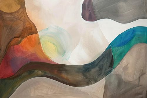 Een Spel van Kleuren en Vormen | Digitale dromen