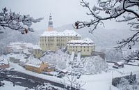 Schloss Weesenstein im Winter von Sergej Nickel Miniaturansicht