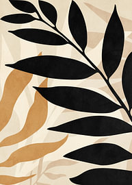 Minimalistische Tropische Botanische Wandkunst von Online Arts