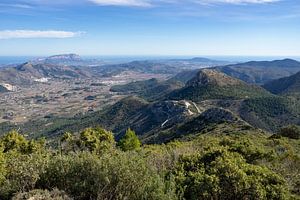 Montagnes et vallées de la côte méditerranéenne