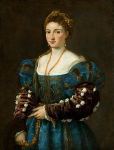 Portret van een dame (La Bella), Titiaan