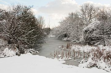 winter landscape in holland van ChrisWillemsen