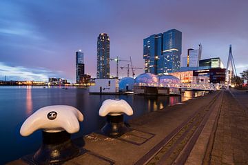 Rotterdam bei Nacht von Paula Romein