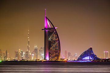 Burj al Arabisch Dubai van Michael Blankennagel