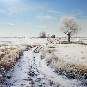 Wintergemälde 39960