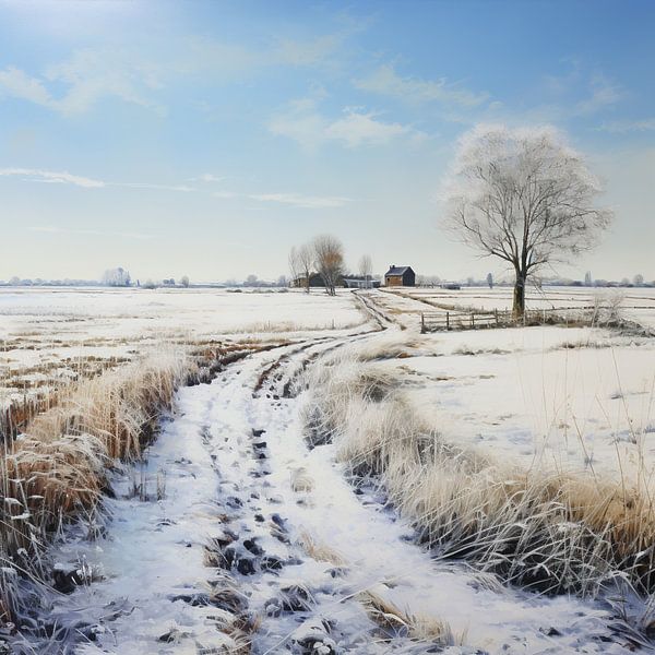 Winter Paintings 39960 by Eye catching paintings