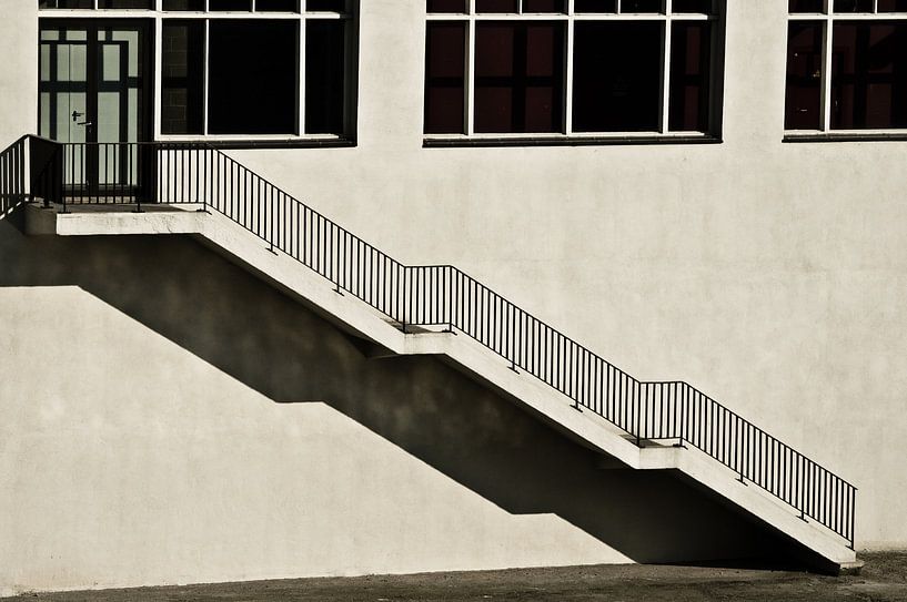 escalier près d'une écluse par Jo Beerens