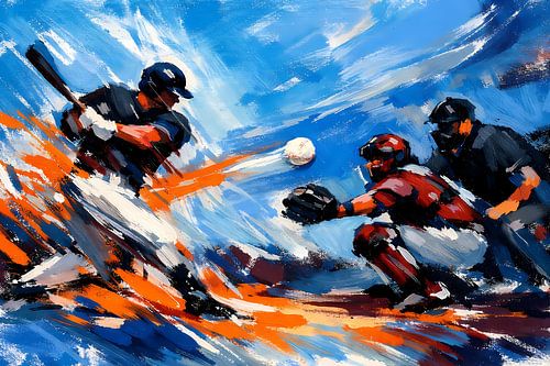 Honkbal scene