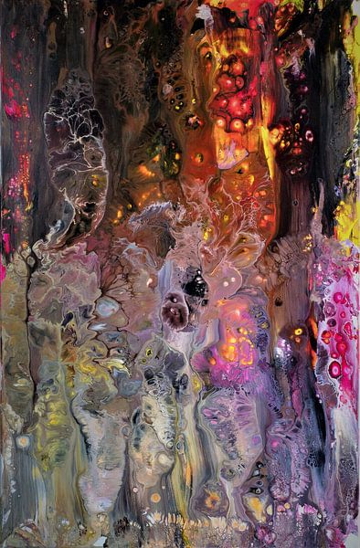 Scooby Doo (abstract) by Angelique van 't Riet