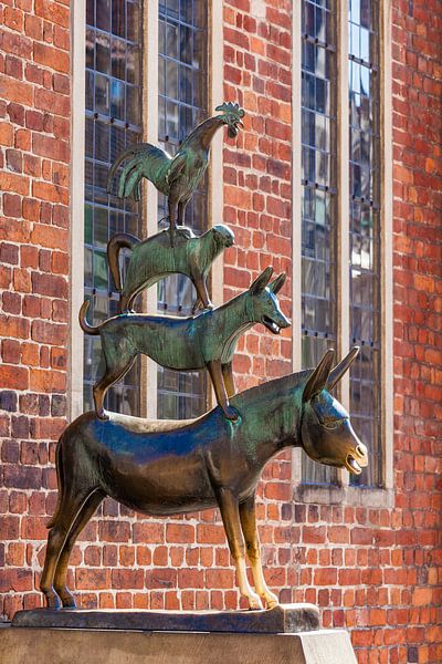 Bremer Stadtmusikanten in Bremen von Werner Dieterich