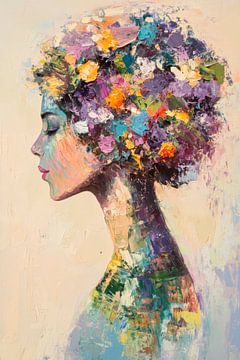 Splendour in the hair by Poster Art Shop