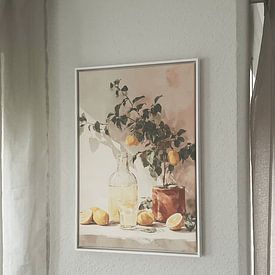 Photo de nos clients: Quand la vie vous donne des citrons, faites de la limonade n°3 par Studio BB, sur toile