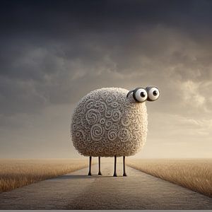 Mouton surréaliste