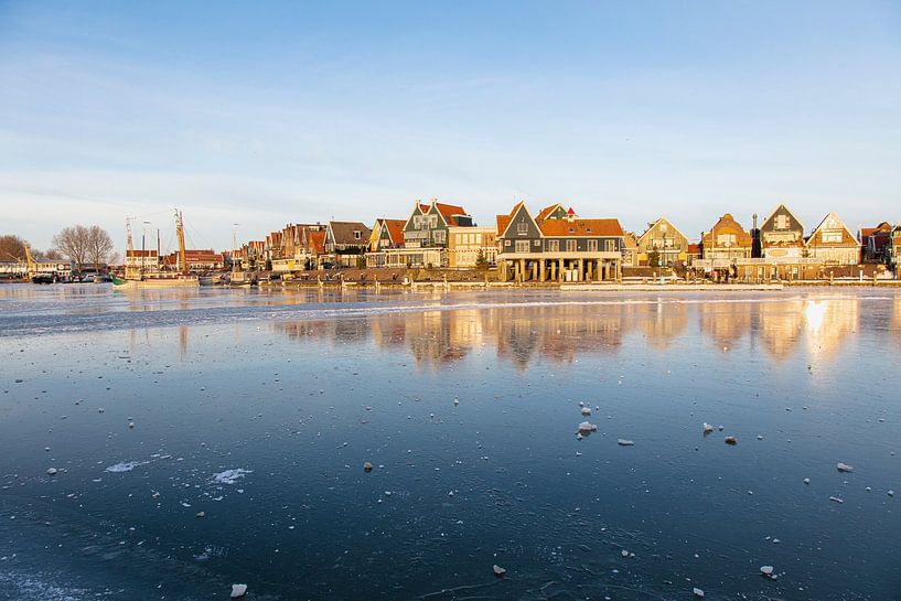 Port de Volendam sur Johan Zwarthoed