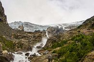 Waterval afkomstig van een gletsjer par Remco de Zwijger Aperçu