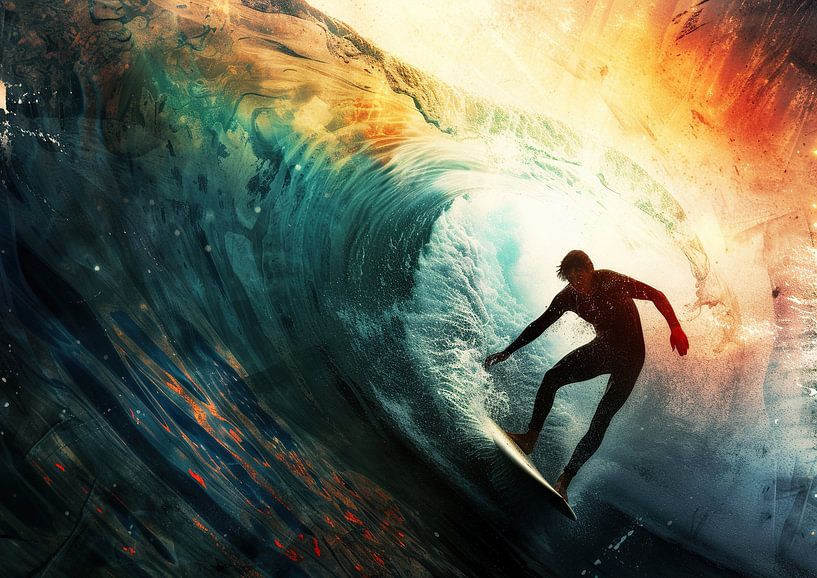 Riding the Wave van OMG Art