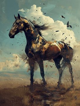 Echo's of Freedom - Horse of the Wind by Eva Lee