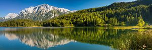 Lautersee und Karwendelgebirge