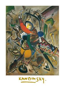 Gemälde mit Punkten von Wassily Kandinsky