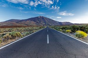Zonsopkomst aan de voet van El Teide op Tenerife