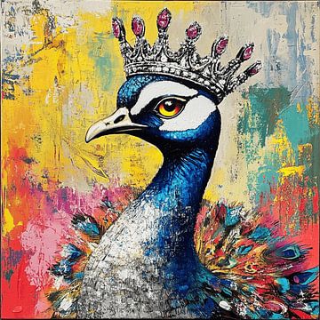 Vorstelijke pauw van CanvasbyCaro