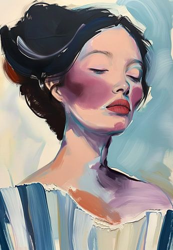 Portrait de la belle au bois dormant