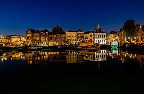 maassluis havenkom furie haven blue hour