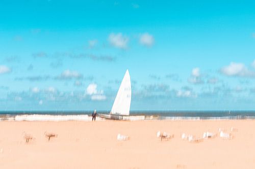 Impressie van het strand