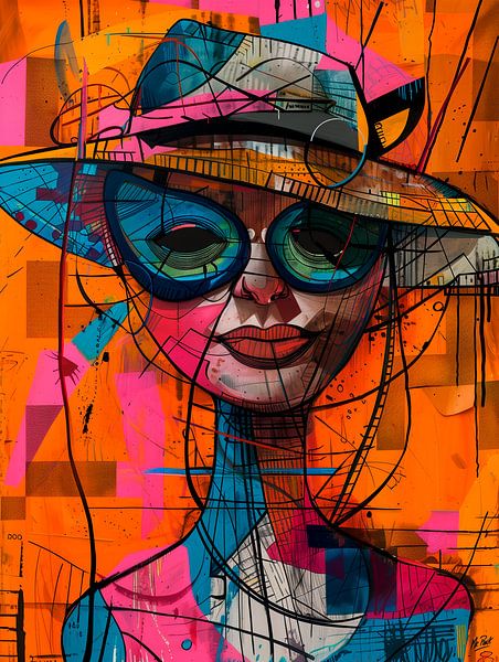 La dame au chapeau par Mr Pink (Nicolas PONSY)