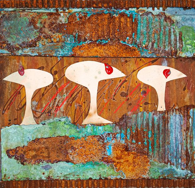 Roosterkoppen van Klaus Heidecker