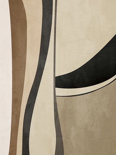 Art moderne, abstrait, organique, géométrique et coloré