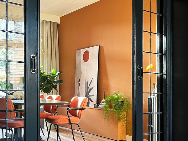 Taupe & Peinture beige