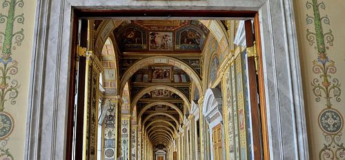 Fresco’s in het Hermitage Museum in St. Petersburg